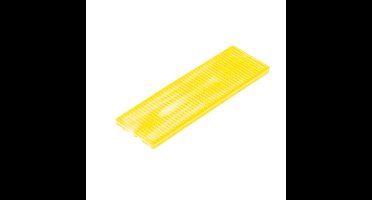 Kunstst.vulplaatje geel 30x4x100