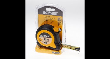 Rolbandmaat Irons.rubber 8mx25mm ABS