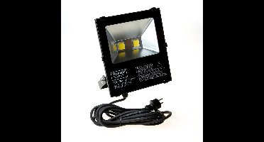 Bouwlamp led 100W 5mtr.snoer Kl.II