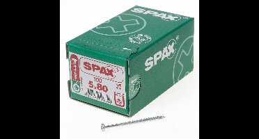 Spax bolkop t20 5,0x80(100)