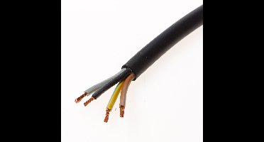 Kabel neopr. zwart 4x2.5