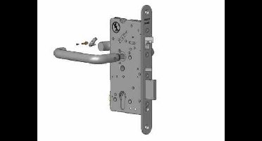Solenoidslot Abloy EL561/60/72/24mm rd