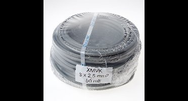 Buitenkabel xmvk 3x2.5 (50m)