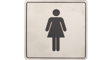 *Pictogram rvs 100x100 dames-wc
