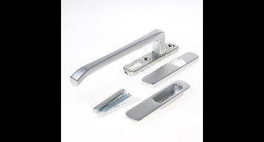 Hs-greep z/pc-gat met kom lang zilver (f1) dd