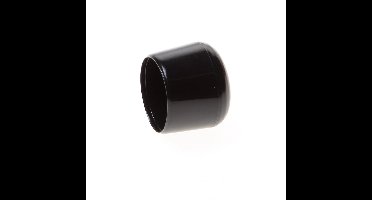 Peerdop zwart 34mm