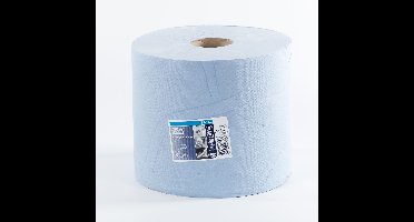 Handdoekrol blue 2l.wiper 340mx24cm