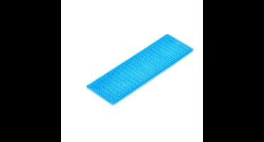 Kunstst.vulplaatje blauw 30x2x100