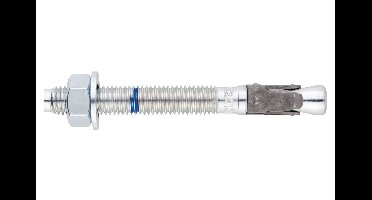4tecx Doorsteekanker verzinkt M12 x 130 Ø 12mm ETA-1 50 stuks