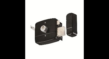 Axa oplegslot zwart 7490-51-56 din ls