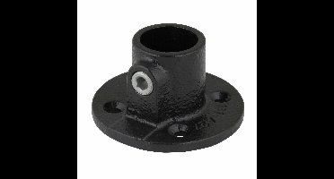 Voetplaat zwart 27mm
