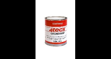 4tecx Grondverf wit 0,75ltr