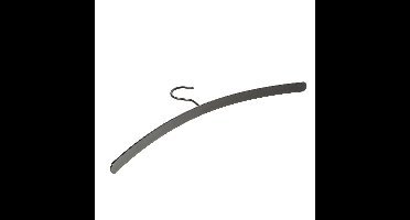 Kledinghanger plat model zwart