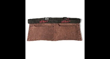 Spijkerschort leder 2-vaks npl-l