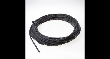Kabel neopr.zwart 2x1.0 (25m)