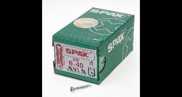Spax bolkop t30 6,0x40(200)