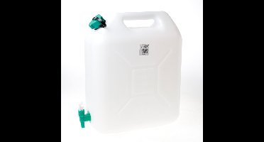 Jerrycan met kraan kunstst.20ltr