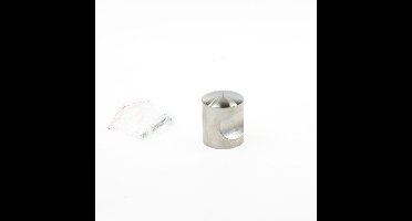 Knop rond rvs 25mm