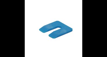 Uitvulplaatje blauw 4 50x50 ZAK