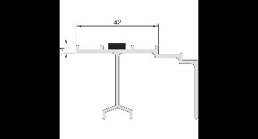 hs bovenrail hoog dd=68mm l=6500mm