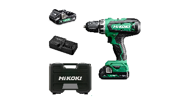 Hikoki DS18DFWCZ Accu boor-schroefmachine 18 V / 2.0 Ah / 53 Nm - incl. 2 accu's en lader - kunststof koffer