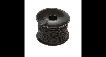 Nylonkoord zwart gevlochten 1,5mm(100m)