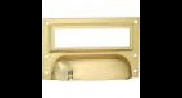 Schelpgreep etiketraam 73x43mm YVM
