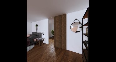 Xperta set 2m rail - alu - Plafond inbouw - Enkele deur - inbouw manual fix