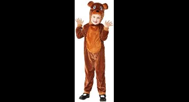 Smiffys - Toddler Bear Kinder Kostuum - Kids tm 2 jaar - Bruin