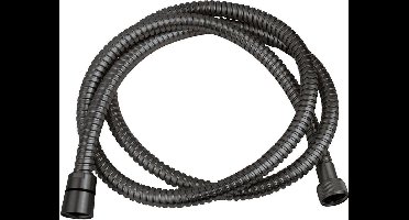 Wiesbaden luxe metalen doucheslang 150cm conisch Gunmetal