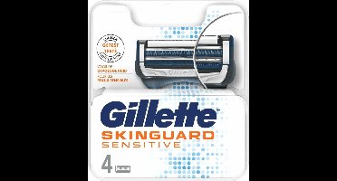 Gillette Skinguard Sensitive Scheermesjes Mannen - 4 stuks