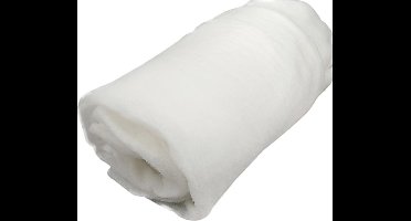 Polyester Vulling , B: 160 cm, dikte 0,6 cm, 60 gr, 10 m/ 1 rol