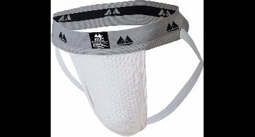 MM Sports Original Edition Swimmer/Jogger Jockstrap 2 inch White - MAAT XXL - Heren Ondergoed - Jockstrap voor Man - Mannen Jock
