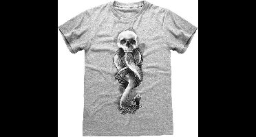 Harry Potter - Dark Arts Snake Unisex T-Shirt Grijs