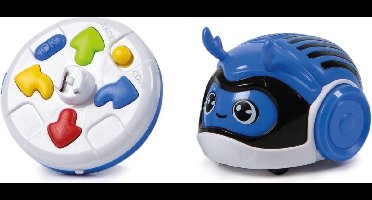 Clementoni Robot Kever (fr-de-nl) Junior 11,5 X 11,5 Cm Blauw