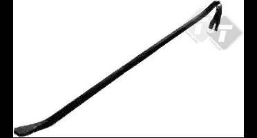 Koevoet, breekijzer, stootijzer 600mm, 6 kantig