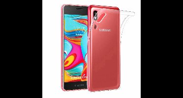 Ntech Hoesje Geschikt Voor Samsung Galaxy A2 Core Transparant Hoesje / Crystal Clear TPU Case