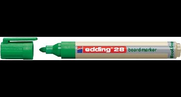 Viltstift Edding 28 whiteboard Eco rond groen 1.5-3 mm