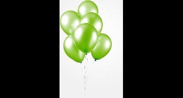 Globos Ballonnen 30,5 Cm Latex Limegroen Parelmoer 25 Stuks