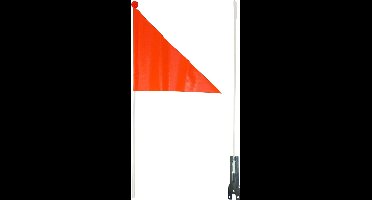 Fietsvlag Edge Oranje - Deelbaar