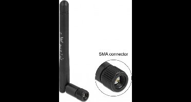 5G antenne - omnidirectioneel - SMA (m) - -1,0-4,5 dBi / zwart