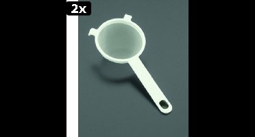 2x Metaltex zeef nylon  7 cm.