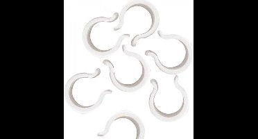Klemmen voor folietunnel - 25 mm - set van 6 stuks