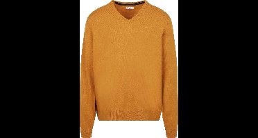 McGregor Trui Merinowol V-Hals Geel - Maat XXL - Heren - Pullovers