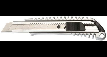 MAUL Snijmes 18 mm metaal Zink staal 15,6 cm zilver