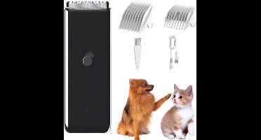 Professionele haartrimmer - voor honden en katten, stille hondentrimmer met keramisch mes, elektrische huisdiertrimmer