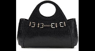 GUESS handtas schoudertas Dovie Girlfriend Satchel Black zwart