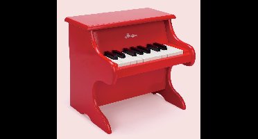 Hape Speelgoedpiano - Houten Kinderpiano met 18 Toetsen, Muziekboekje en Notenbalk - Vanaf 3 Jaar