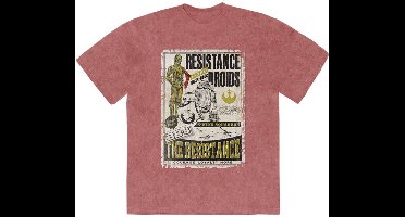 Disney Star Wars - Resistance Droids Heren Tshirt - XL - Rood
