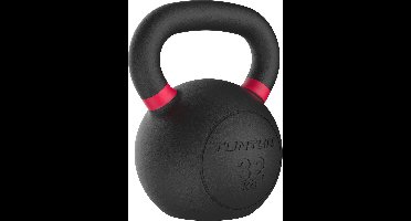 Tunturi Platinum Cast Iron Kettlebell - 32kg - Incl. gratis fitness app